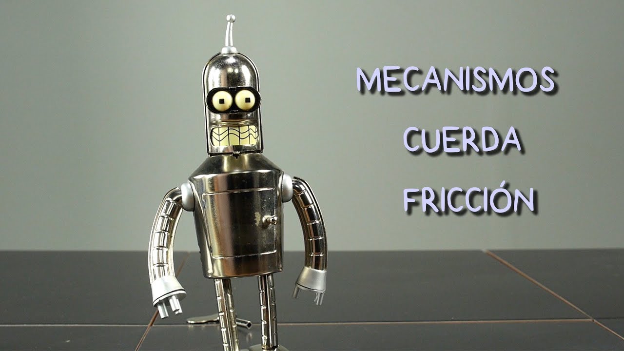 Mecanismos de Cuerda y Fricción. Energía Potencial Elástica y Cinética Rotacional.