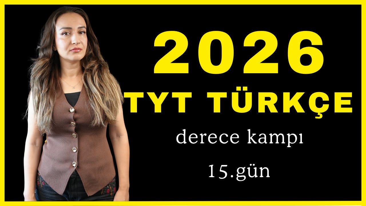 21 günde TYT Türkçe kampı / FİİL - KİP - KİŞİ /DERECE KAMPI / 15.GÜN