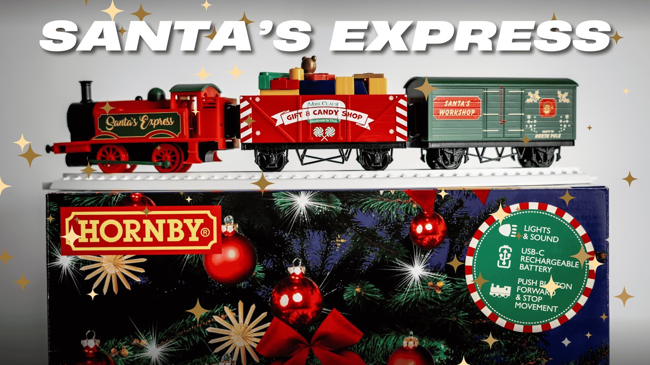 Обзор набора Hornby Santa’s Express Train | Отлично подойдет для внуков!