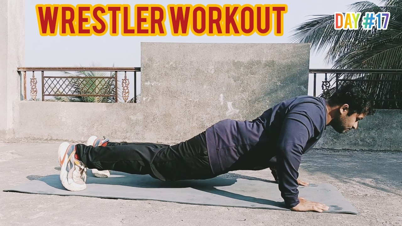 Wrestler Workout At The Home 🏠 | Hard Workout | Workout Routines | Workout Motivational Video