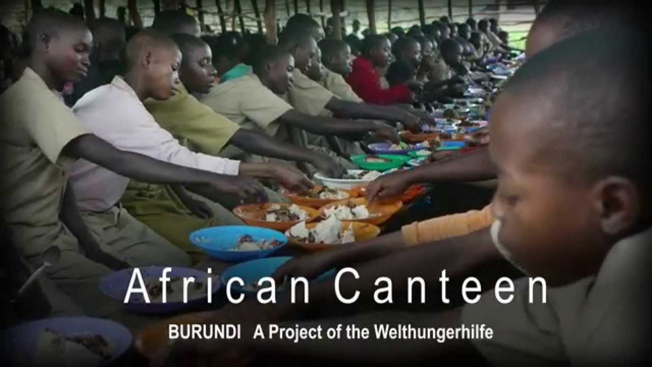 School lunch in Burundi