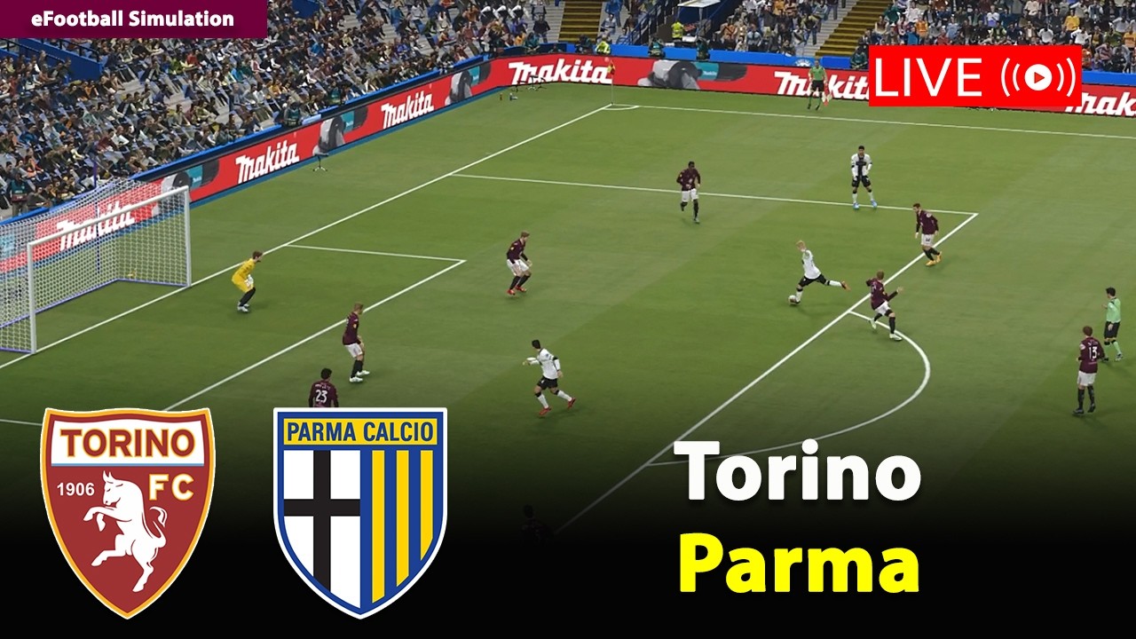 🔴In Diretta- Torino vs Parma | Serie A 2025/26 | eFootball PES21 Simulation