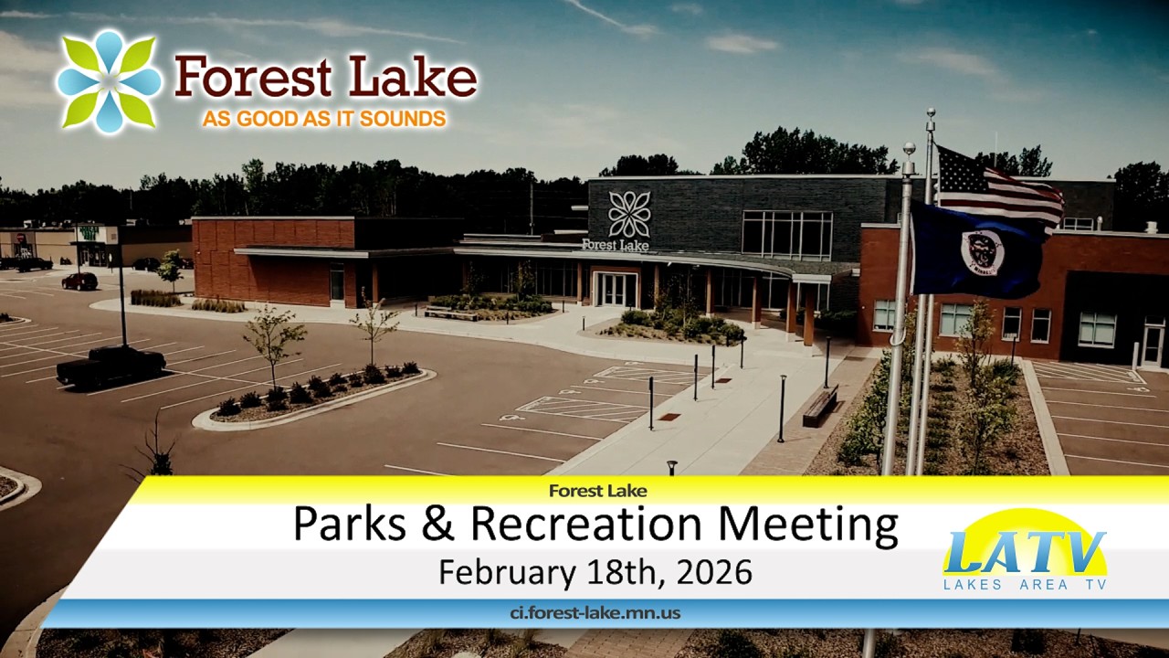 Parks & Recreation Meeting February 18th, 2026