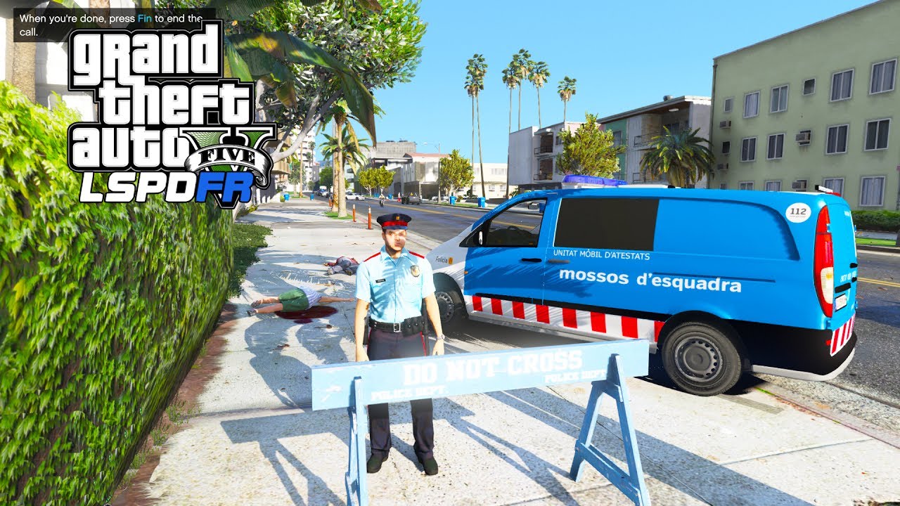 LSPDFR | Dia 303 | Mossos de escuadra Mercedes Vito - ALTERCADO GRAVE!