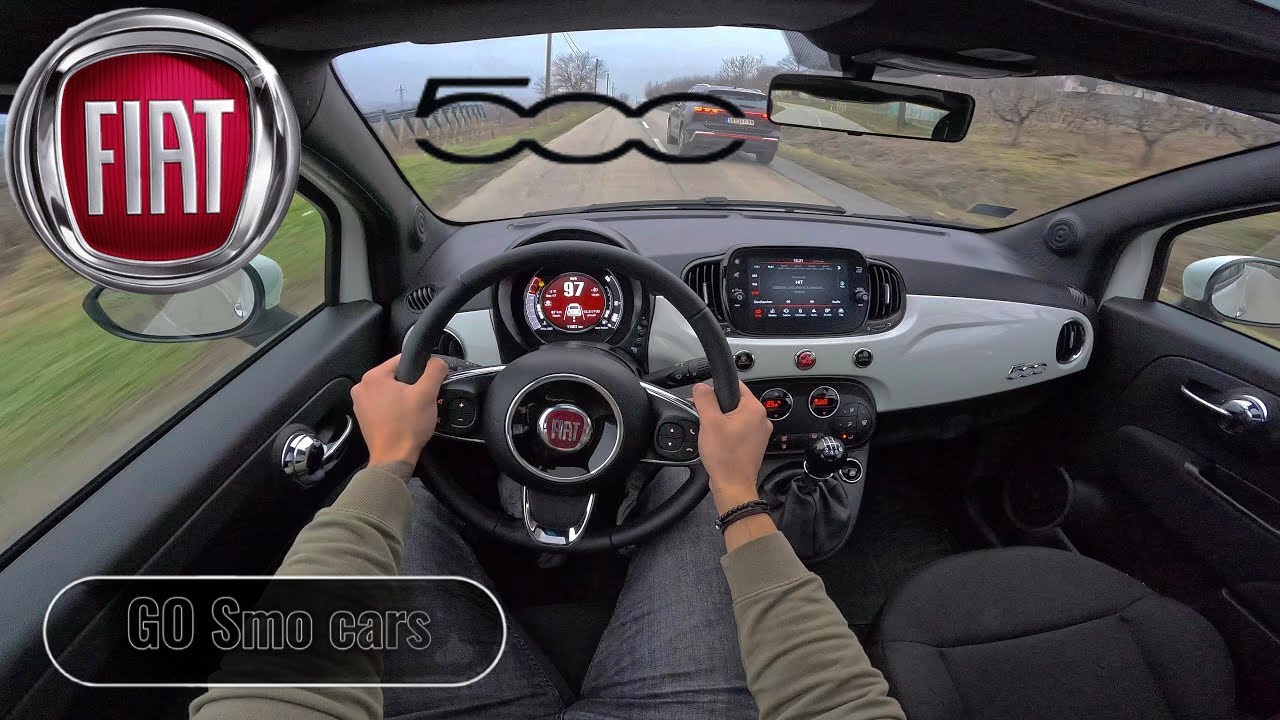 Fiat 500 Hybrid 2024 // 1.0 Hybrid 70 HP // 4K POV Test Drive // GO Smo cars