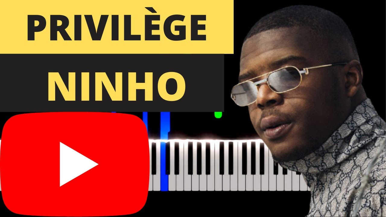 NINHO - Privilège (Instrumental Piano Tutoriel Facile)