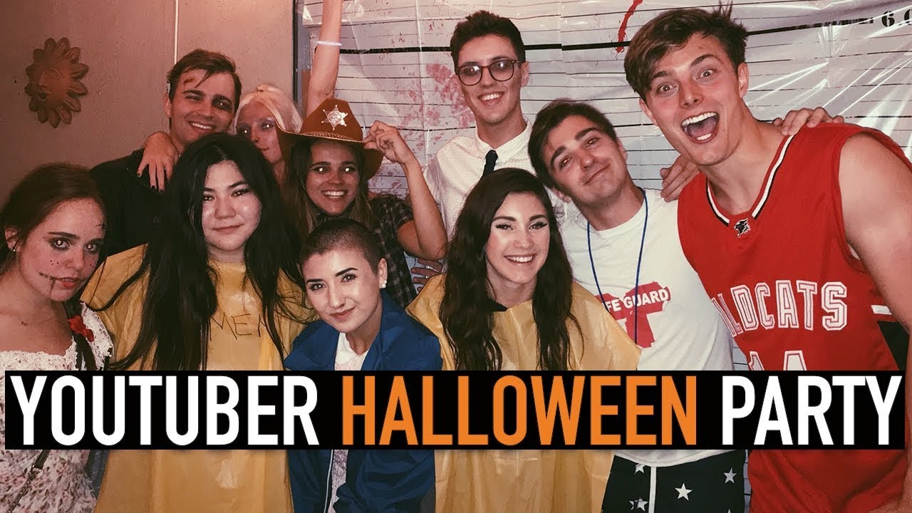 Crazy Youtuber Halloween Party | Brian Redmon