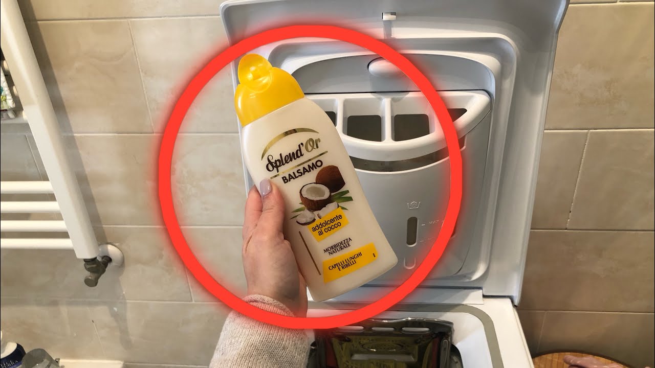 NON userai PI&Ugrave; l&rsquo;ammorbidente! Trucco incredibile per capi morbidi e profumati #lifehacks