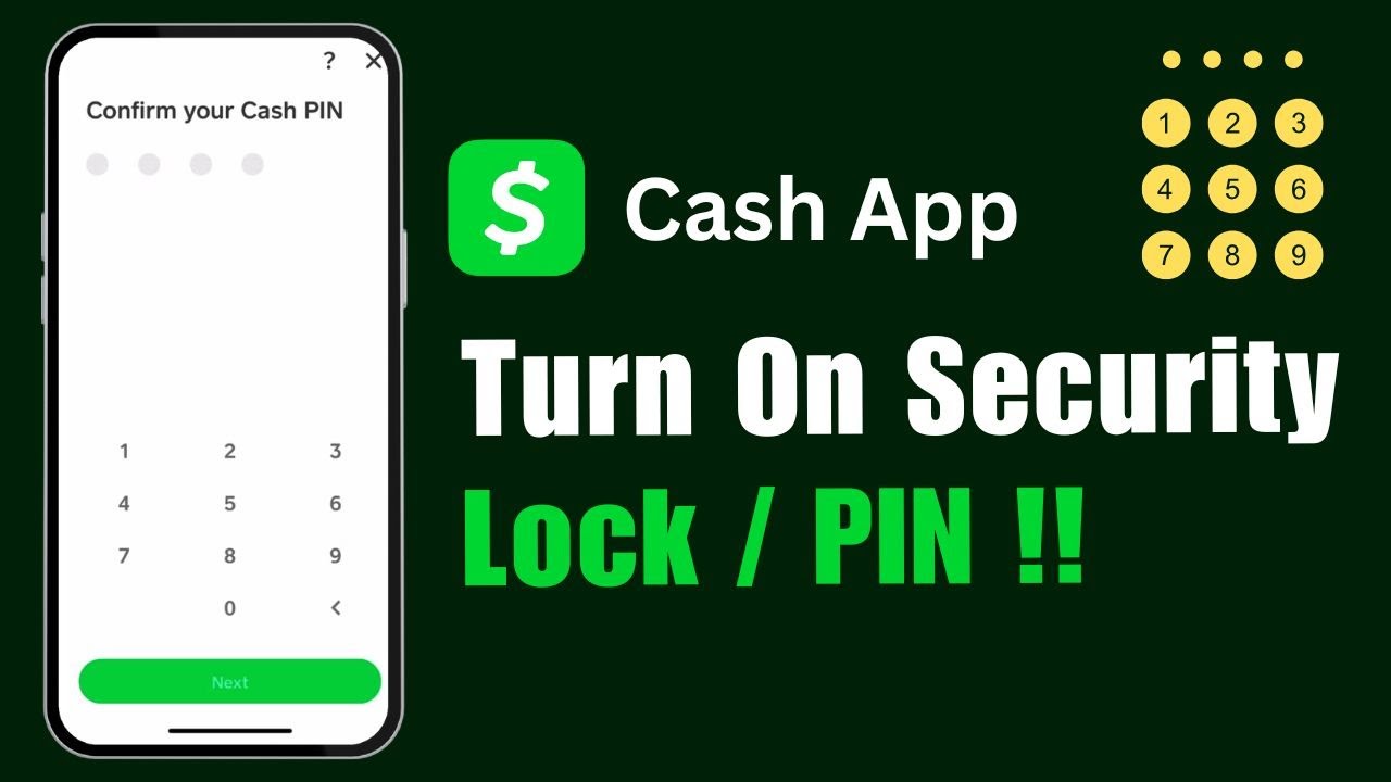 How to Turn On Security Lock on Cash App | Protect Cash App Account