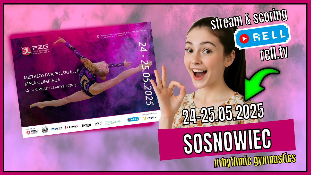 【▶️RELL 】Sobota Cz.1 - MAŁA OLIMPIADA - MISTRZOSTWA POLSKI KL.III 24-25.05.2025 SOSNOWIEC