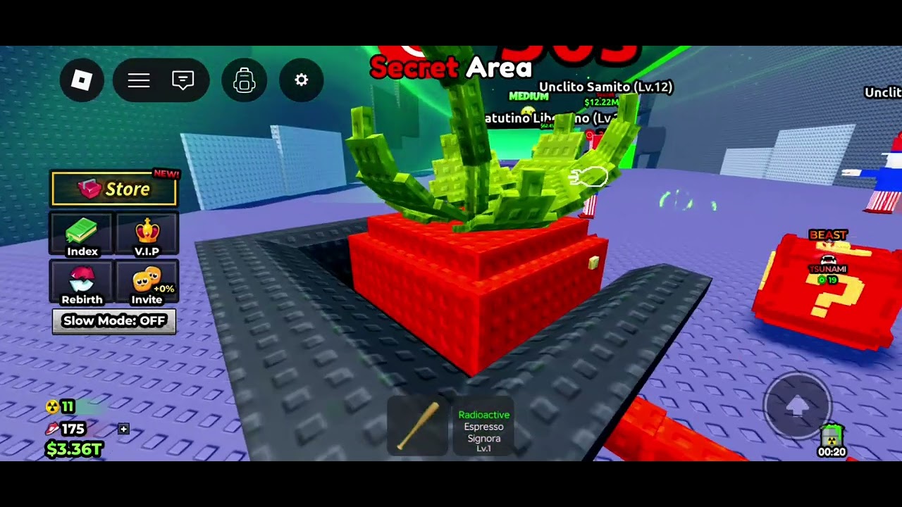 I got radioactive lucky block