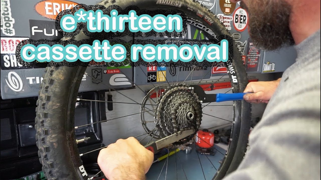 E Thirteen Cassette Removal Using Two Chain Whips