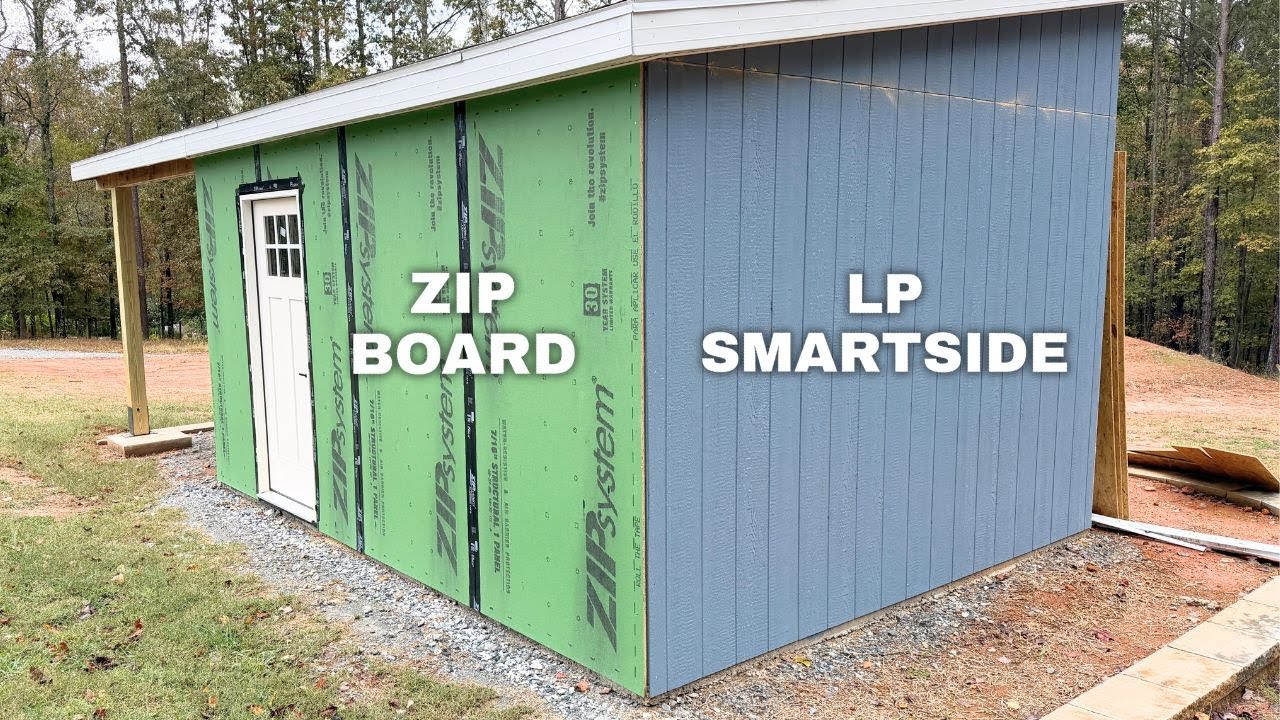 Shed Builders: Stop Using the Wrong Wall System! (ZIP vs SmartSide Explained)