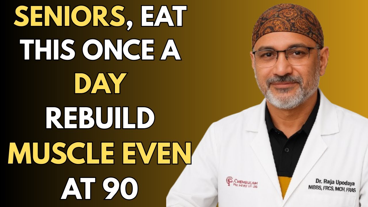 This 1 Ingredient Rebuilds Muscle in Seniors Without Exercise  | Dr. shi heng yi