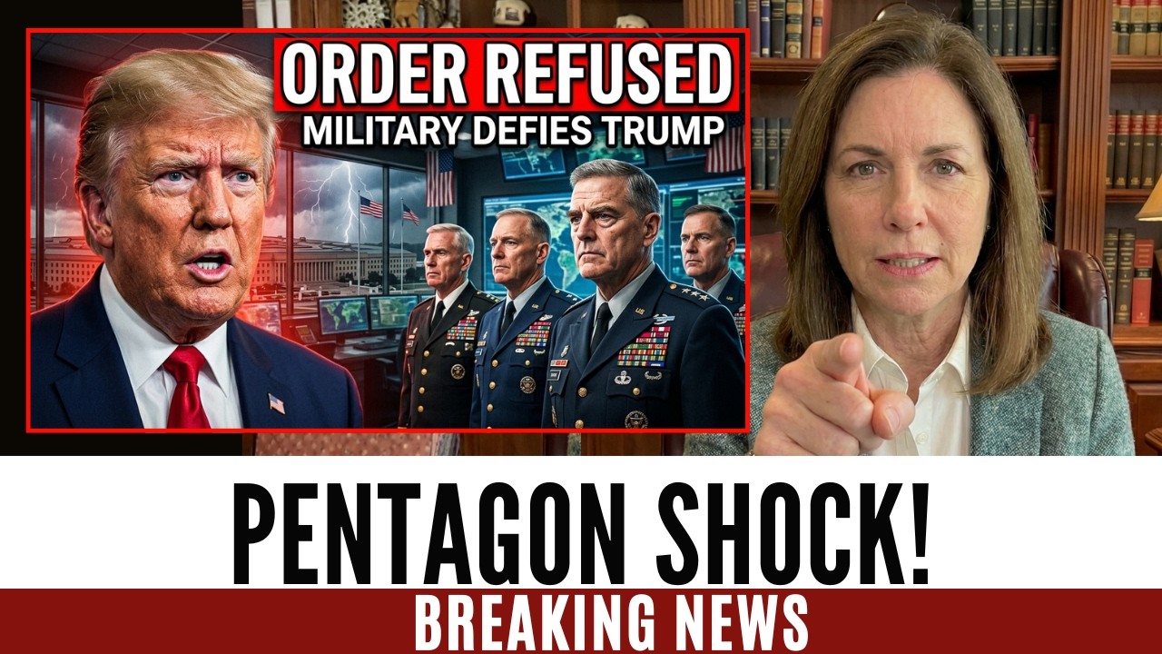 JUST NOW: Pentagon Generals REFUSE Trump's Direct Order — Military Command Fractures Publicly