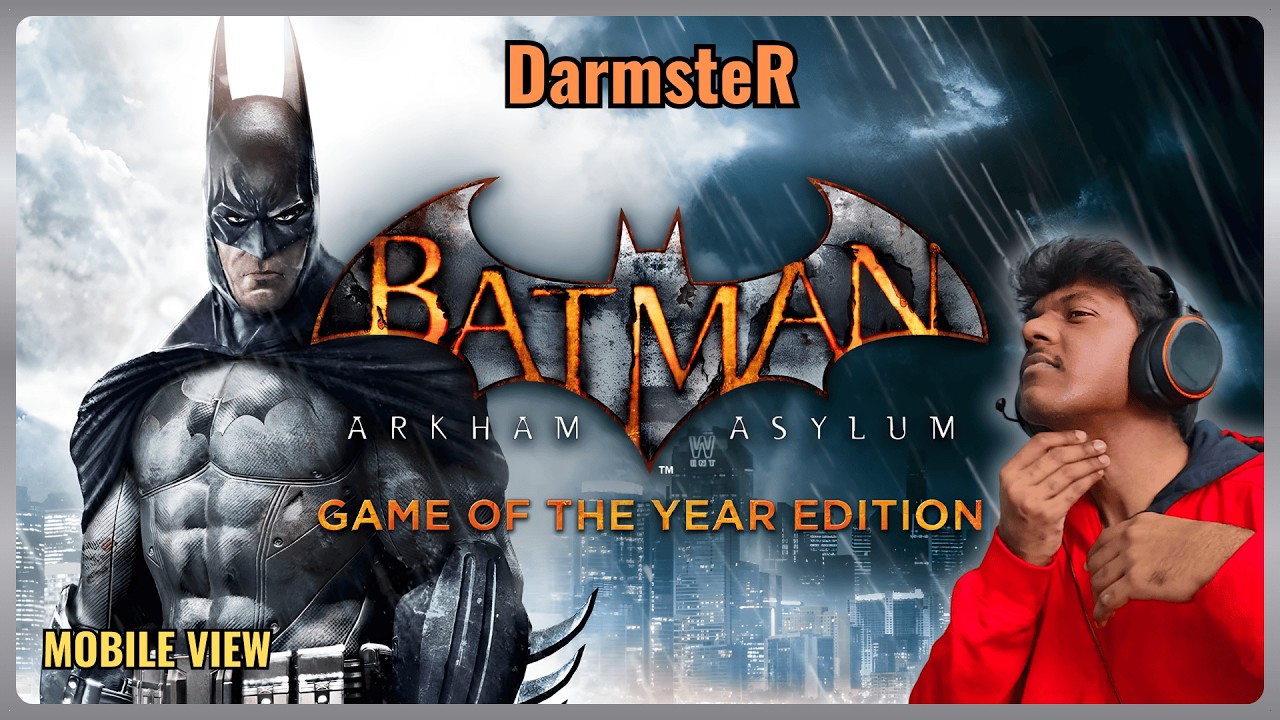 Batman Arkham Asylum First Playthrough! | Part 3 (Portrait)