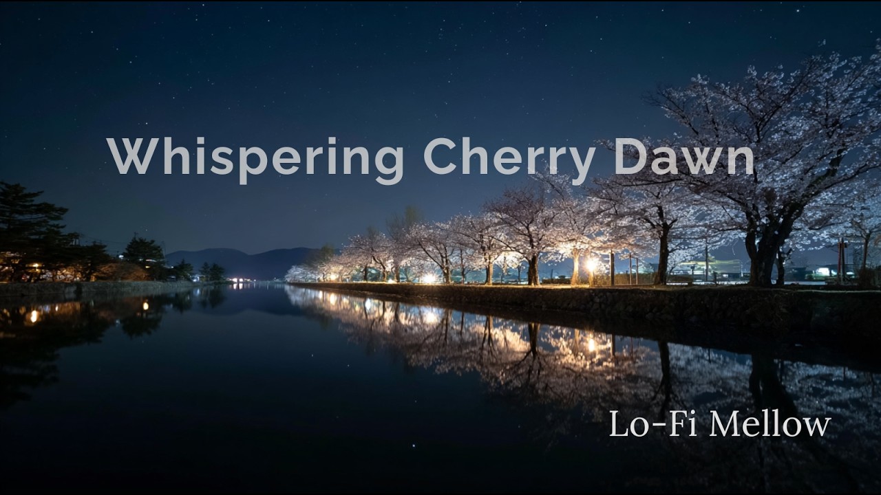 Cherry Blossom Lo-Fi Music for Study & Relax | Whispering Cherry Dawn