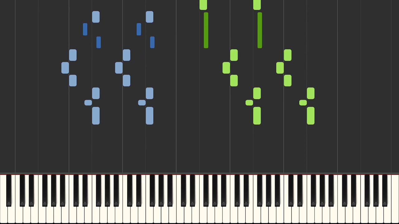 John Philip Sousa - Nobles of the Mystic Shrine - Arr; For Solo Piano - (Synthesia) - Piano Tutorial