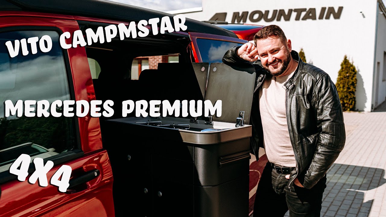Metamorfoza nowego kampera Vito Campstar- teraz to mercedes premium 4x4
