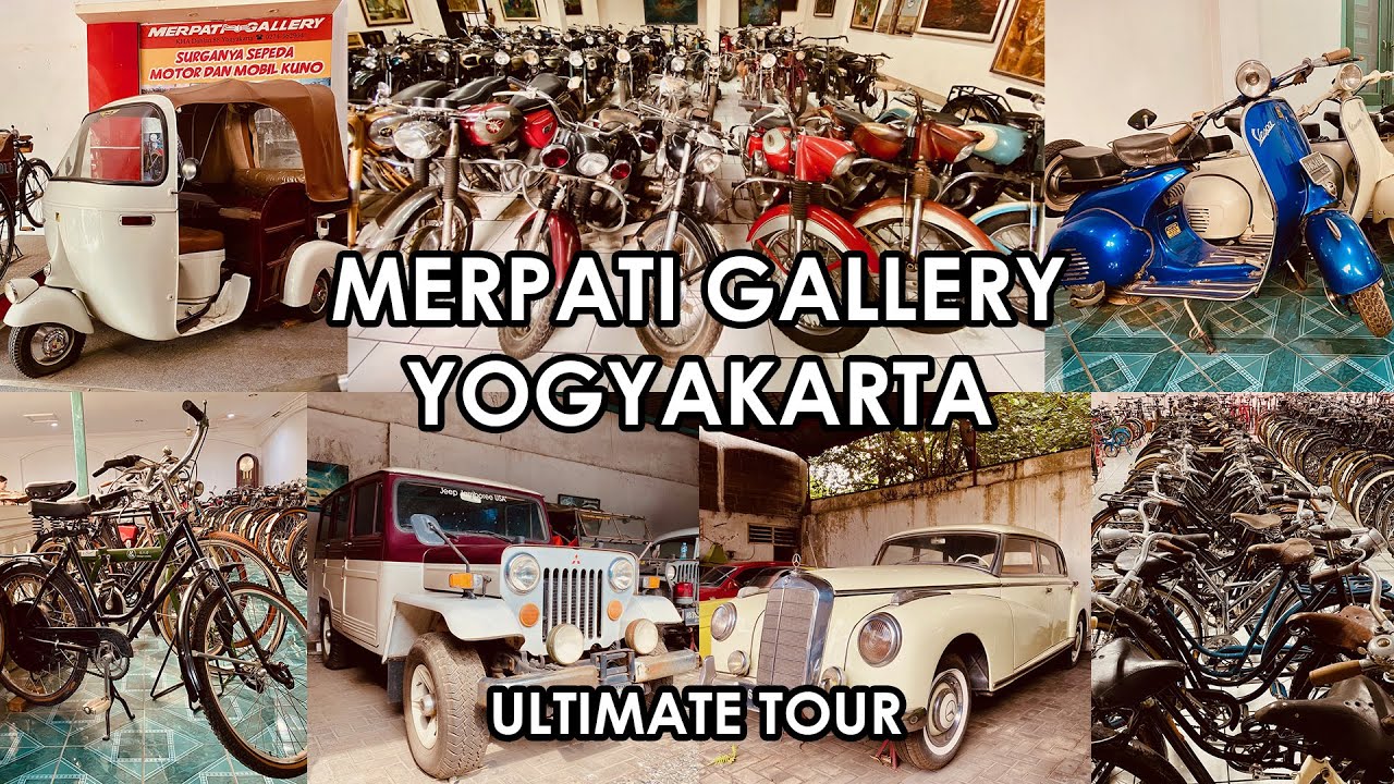 Eps.106 - #ShopVlog - MERPATI GALLERY YOGYAKARTA, Collector, Vintage Cars, Motorcycles, Bicycles