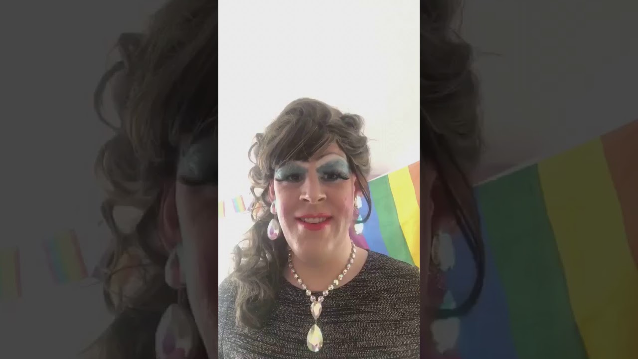 Miss Lucy Luscious Lips at Salisbury Virtual Pride UK 2020