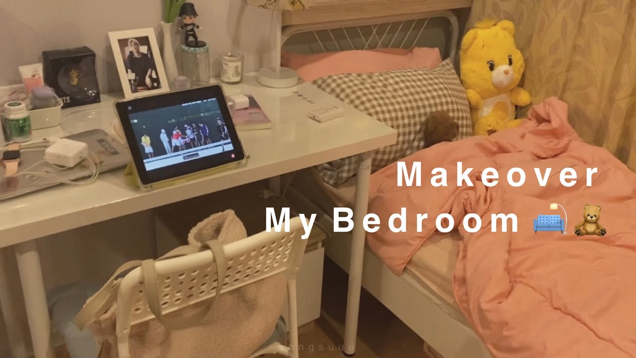 Makeover my bedroom 📦🛋🧸เปลี่ยนเตียง แต่งห้องนอนใหม่   (เดินซื้อของ i kea)  |tongsuuu
