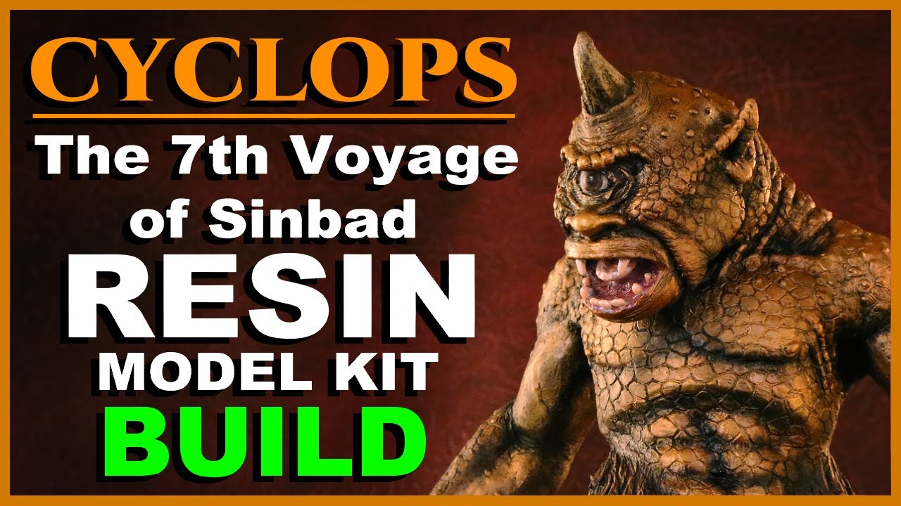 Cyclops, The 7th Voyage of Sinbad Resin Model Kit Build