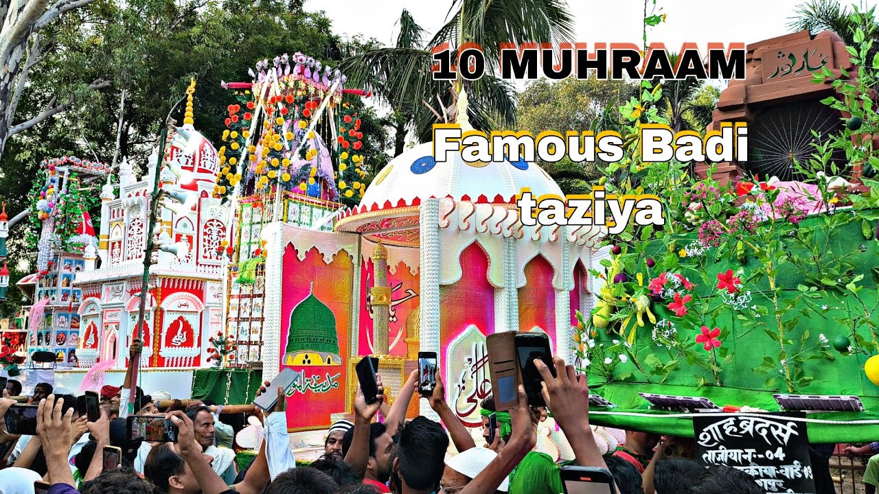 Badi tajiya jagdishpur 💚| 10 Muhraam #yaali #2025 #muhraam #jagdishpur #bditajiya #yaali #noha #786