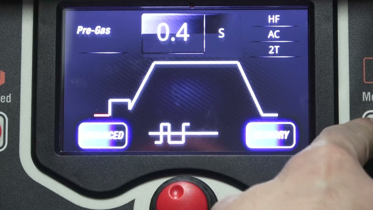 Askaynak Inverter 315-TIG AC/DC Kaynak Makinesi Arayüz Kullanımı