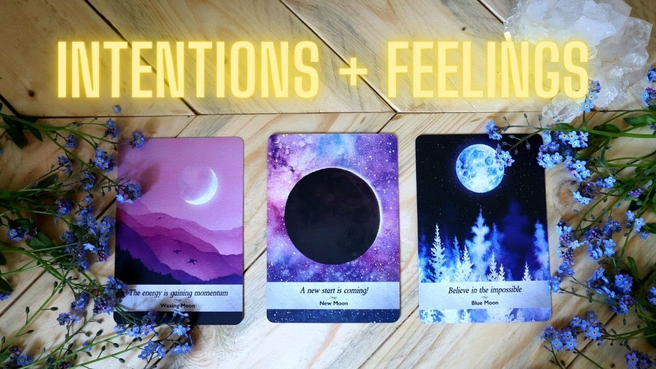 HIS THOUGHTS, INTENTIONS + FEELINGS FOR YOU! Will they make a move? How do they feel? Pick a Card
