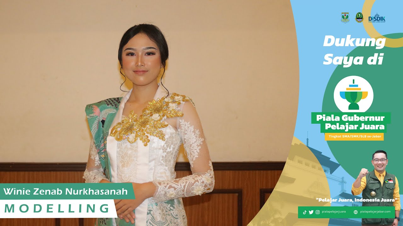 Piala Gubernur Pelajar Juara - Modelling - SMAN 1 Jampangtengah - Winie Zenab Nurkhasanah