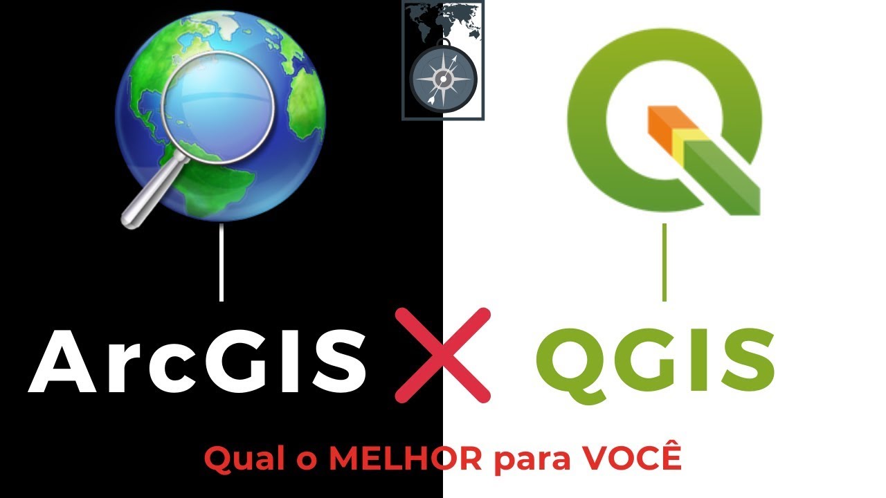 ArcGIS ou Qgis? Qual a MELHOR OPÇÃO