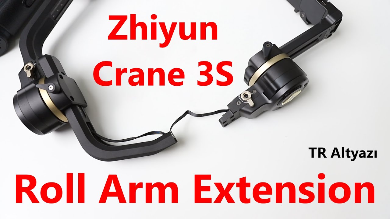 Zhiyun Crane 3S Roll Arm Extension (TR Altyazı) by Volkan Yetilmezer