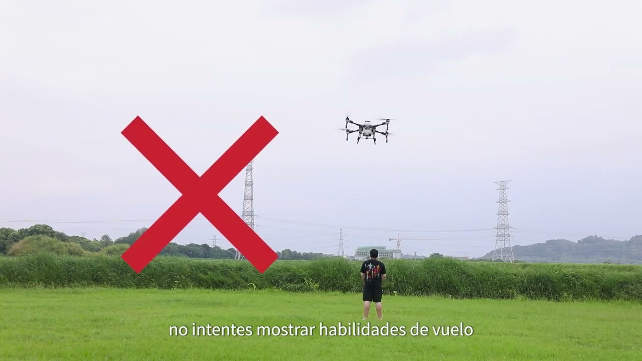 Topxgun Tutorial / SEGURIDAD -   Garantizar un uso seguro y eficaz de los drones agrícolas Parte 1