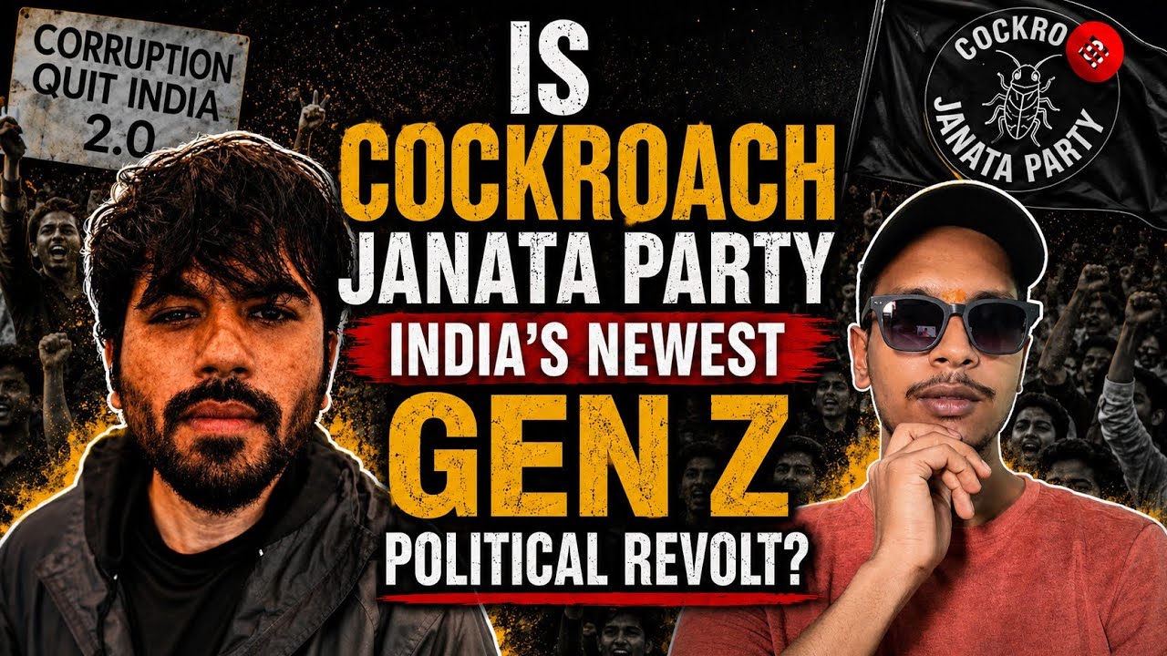 15 Million followers in just 5 days? The Cockroach Janta Party Explained!📈