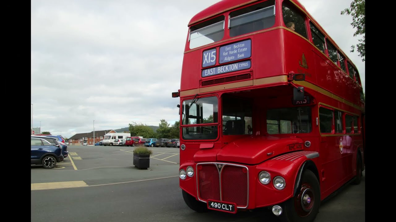 Welshpool 1940s Weekend Bus Ride - AEC Routemaster/Parkroyal RMC1490 (Routemaster Coach)