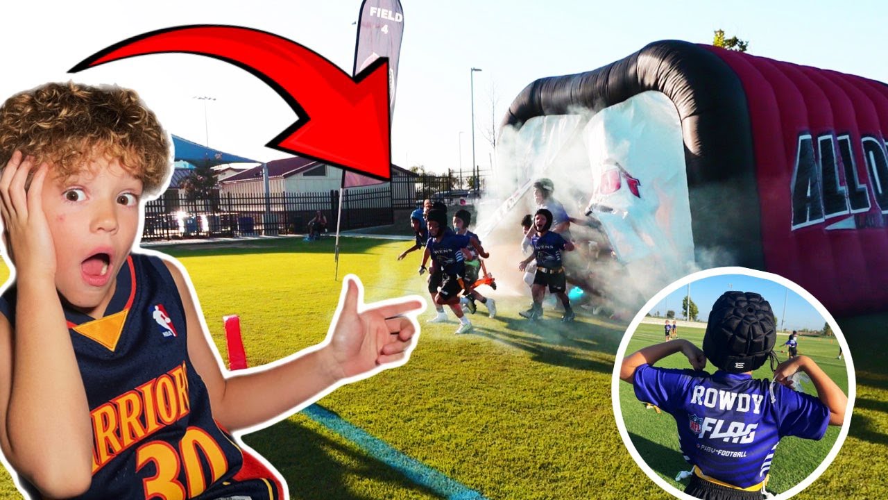 COME with us to ROWDYROGAN'S First FOOTBALL GAME