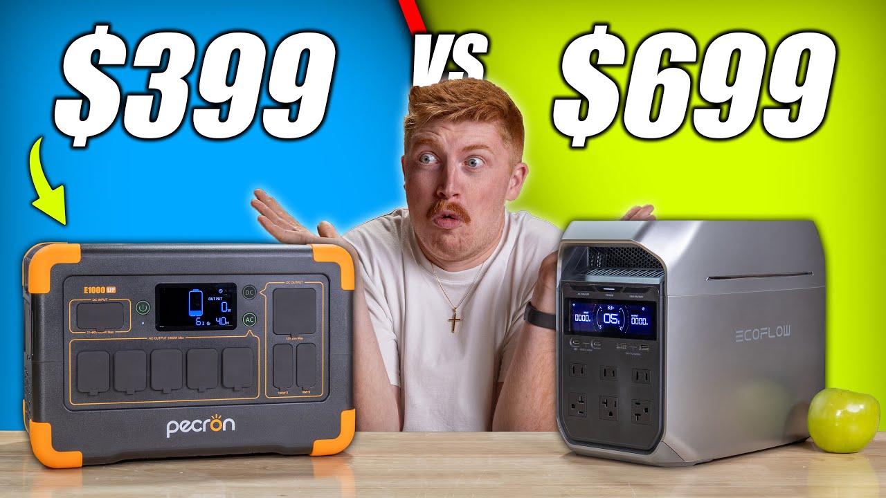 Pecron E1000 vs EcoFlow Delta 3 Plus - Which is BEST? | This or That