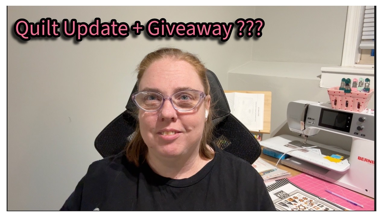 Monthly Quilting Update | Longarm, New Projects & Book Giveaway!
