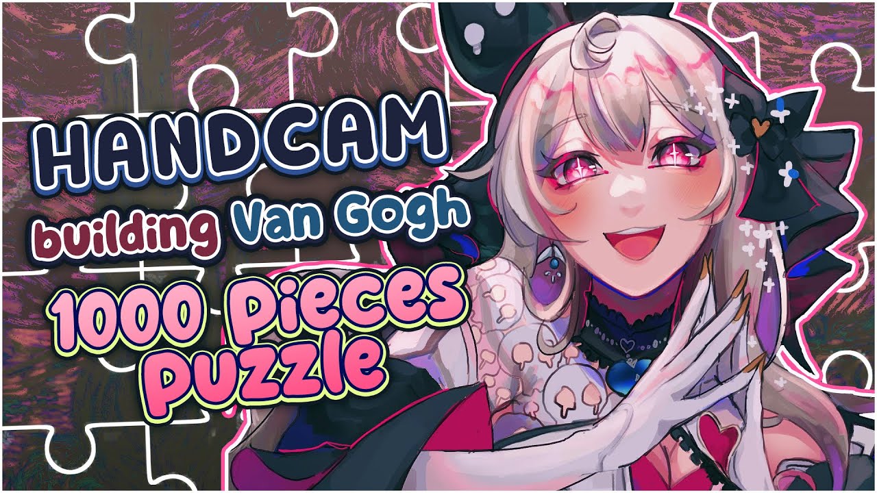 【HANDCAM🌸】1000 piece puzzle challenge..........【NIJISANJI EN | Reimu Endou】