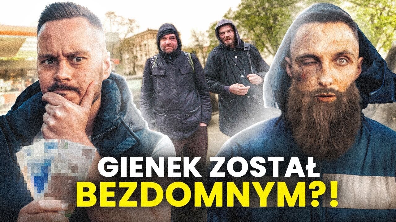 CAŁY DZIEŃ JAKO ULICZNY ŻEBRAK *Eksperyment społeczny*