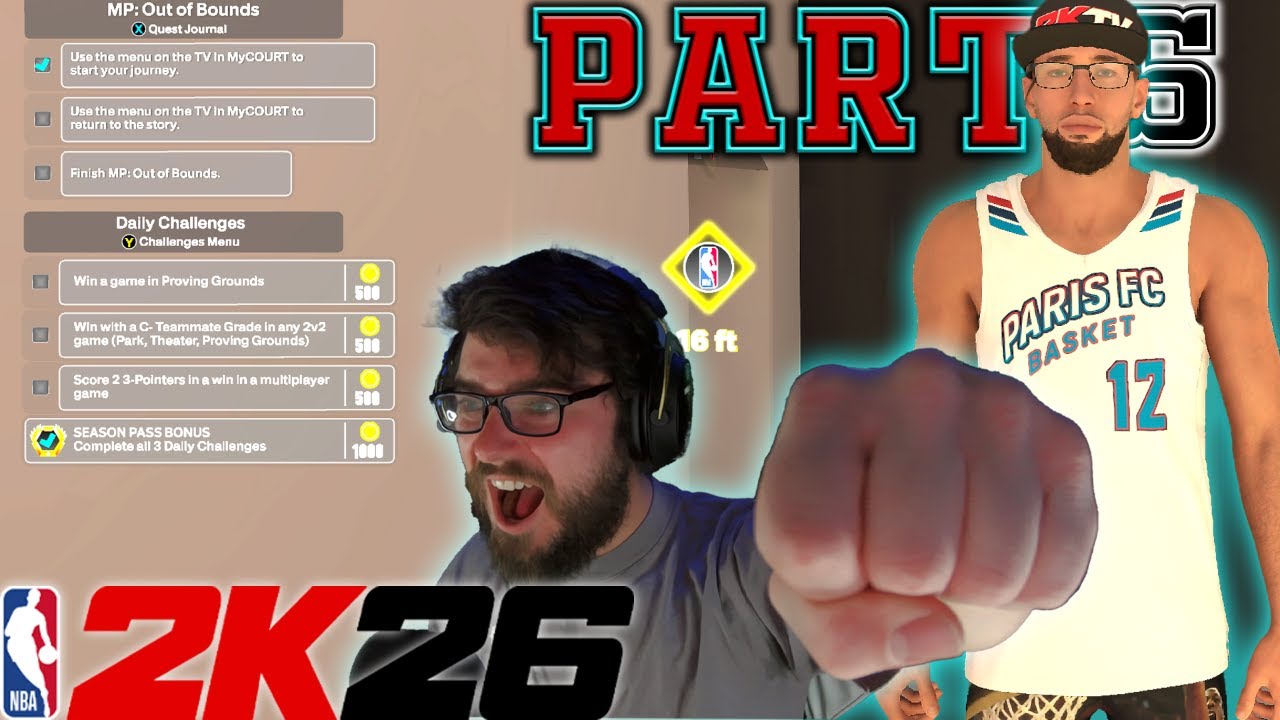 NBA 2K26 My Player | Paris FC Basket | Part 5