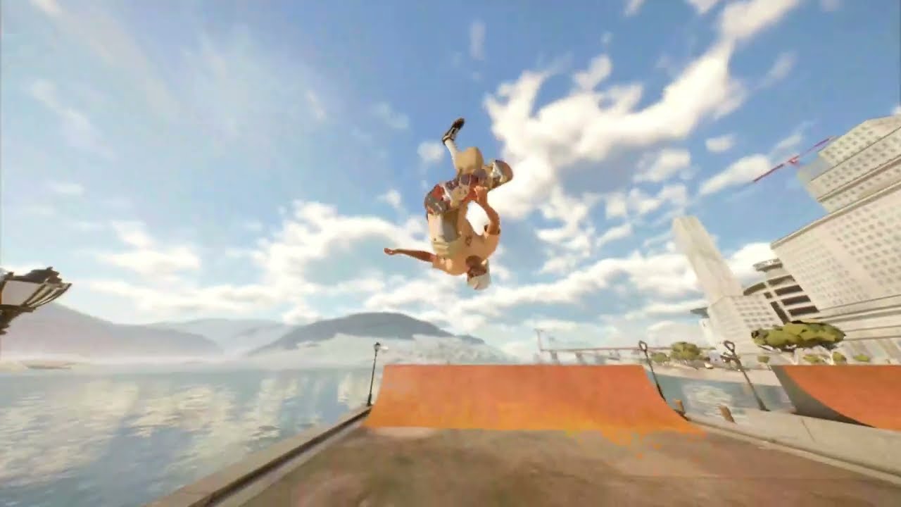 EA SKATE | HUGE Roof Gap into the Community Park Then I Backflipped Everything 😱
