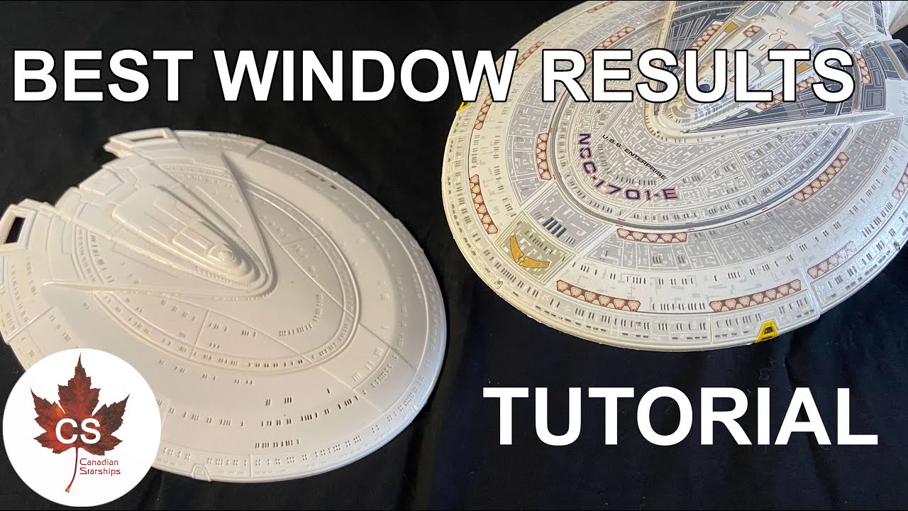 Window Tutorial - Featuring 1400 Scale Enterprise E
