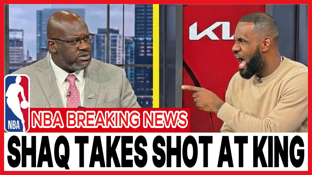 New Heated Footage Between Shaq And LeBron James Just Shocked The NBA World