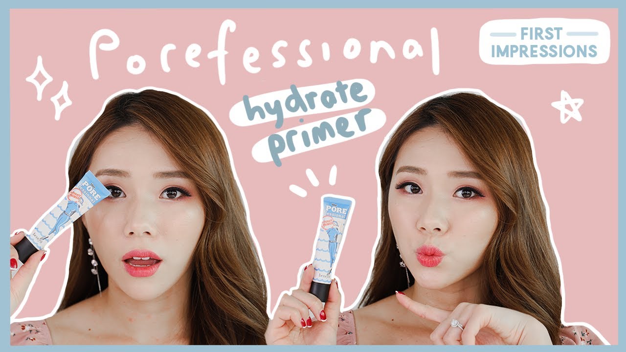 WEAR TEST: BENEFIT POREFESSIONAL HYDRATE PRIMER ON NEW YEARS EVE! | MONGABONG