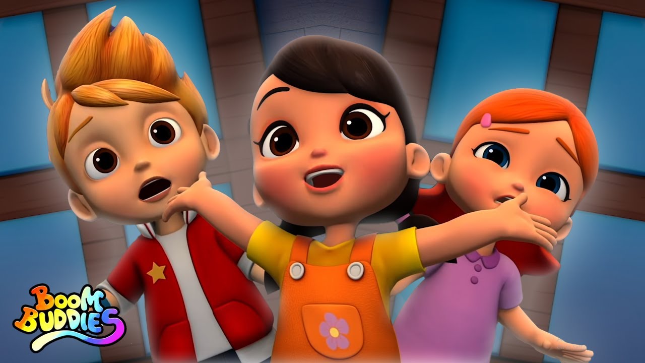 Saya harap saya tidak menakut-nakuti Anda | Bayi sajak | Boom Buddies Indonesia | Video seram