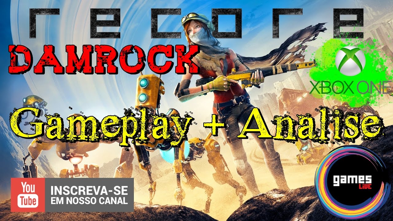 ReCore - DamRock Gameplay do In&iacute;cio em Portugu&ecirc;s! Pt-Br (Xbox One) GamesPLAY