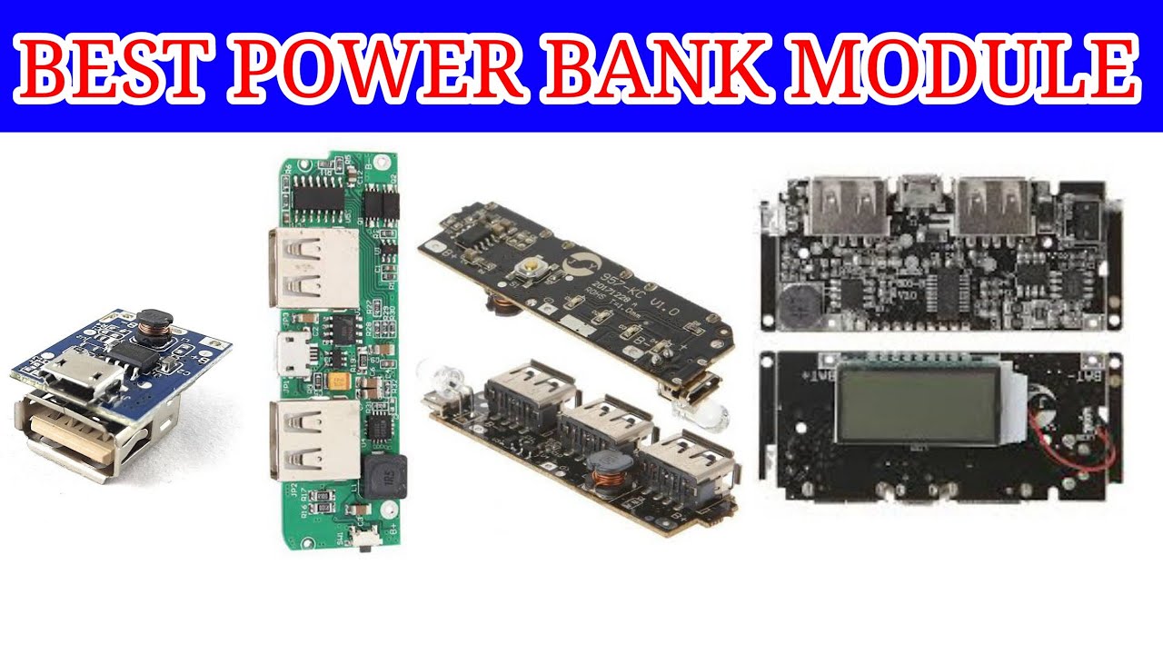 All types of power bank module | Best power bank module