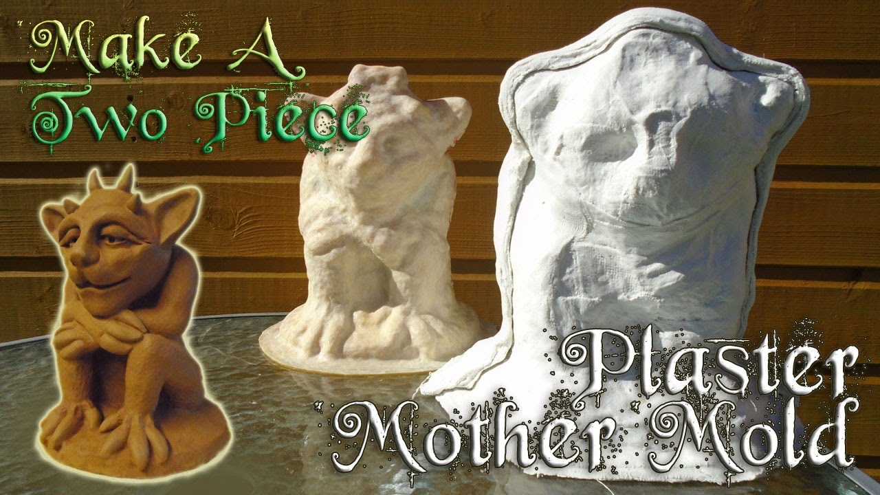 Make A Two Piece PLASTER MOTHER MOLD